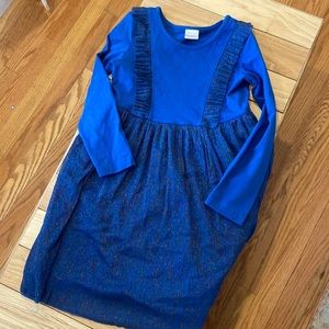Blue sparkle dress